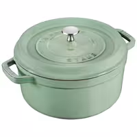 STAUB | Cocotte Round Enamelled Cast Iron Casserole Dish – Ø 180 mm