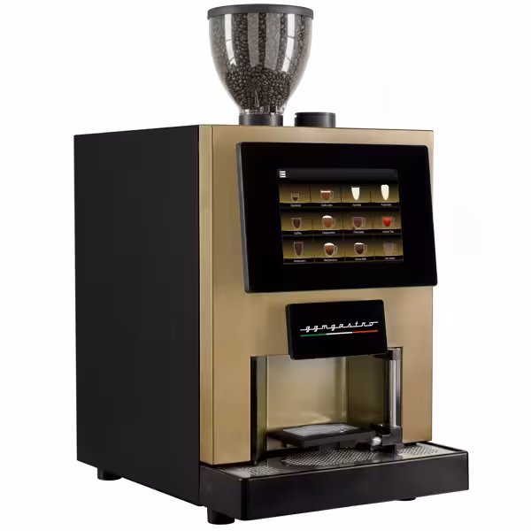 Süper Otomatik Espresso Kahve Makinesi - 30 İçecek Seçeneği - 10inç Dokunmatik Ekran - 1 Kahve Haznesi & 3 Toz İçecek Haznesi