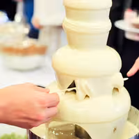 Commercial Chocolate Fountain - Cascade Waterfall - 5-Tier - Capacity: 6kg - 280W - Height: 700mm