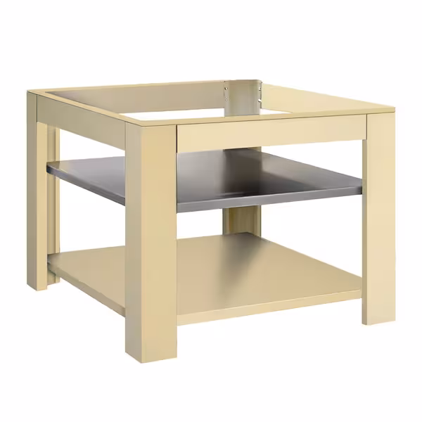 Base Stand - for Pizza Oven - 1177x1201x930mm - Cream Yellow - for GPOE150C