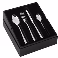 Cutlery set - Alessandra - 18/10 stainless steel - incl. cutlery box