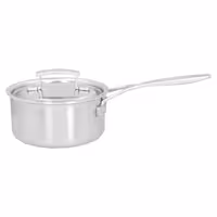 DEMEYERE | Industry 5 Sauce Pot with Lid – Ø200 mm – Ideal for Sauces – 18/10 Stainless Steel – Induction Ready