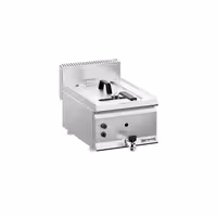 Plinski friteza – 8 litara – 6 kW – s odvodnim slavinom