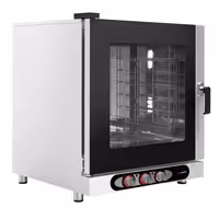 Commercial Electric Combi Oven - Manual Controls - 6x GN 1/1 or 6x EN 600x400