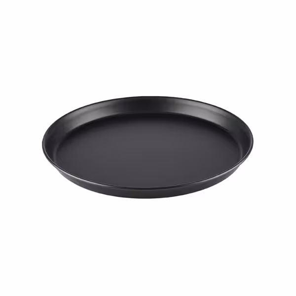 (10 szt.) Blacha do pizzy – stal niebieska – Ø 280 mm – wysokość: 25 mm