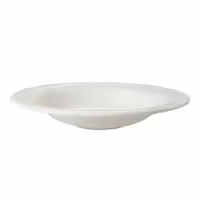 (6 pcs) LUX | Deep Plate - Porcelain - Ø290mm - Ivory