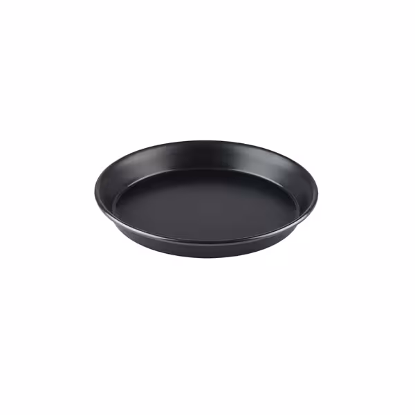 (10 szt.) Blacha do pizzy – stal niebieska – Ø 180 mm – wysokość: 25 mm
