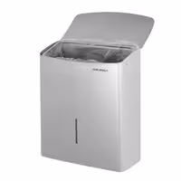 AIR-WOLF | Contenitore per rifiuti igienici - 10 L - Acciaio inox