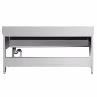 PREMIUM sudoper za pranje posuđa – 1800 x 600 mm – s jednom zdjelom