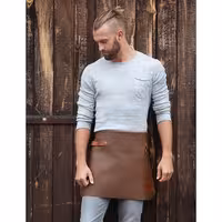 KARLOWSKY | Leather Waist Apron – Toffee - 590×400 mm