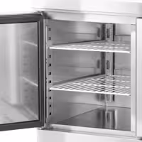 Commercial Pizza Prep Counter - Granite Top ECO - 1400x700mm - with 3 doors