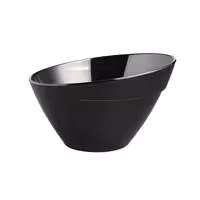 (6 adet) Kase - Melamin - BALANCE - 0,4L - köşeli - 145x145mm - Derinlik:90mm - Siyah