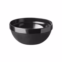(6 adet) Kase - CASUAL MAXI - Melamin - 250ml - yuvarlak - Ø120mm - Derinlik:55mm - Siyah