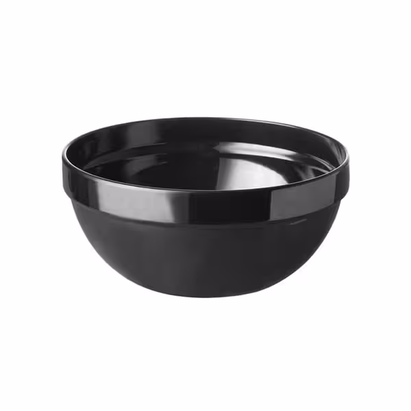 (6 adet) Kase - CASUAL MAXI - Melamin - 250ml - yuvarlak - Ø120mm - Derinlik:55mm - Siyah