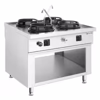 Fogão wok a gás - 60kW - 4 queimador(es) - incl. 2 torneira(s)