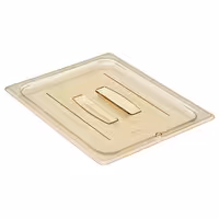(6 komada) CAMBRO | H-PAN™ - GN ravni poklopac 1/2 otporan na toplinu - Sa drškom - Jantar