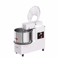 Spiralna miješalica za tijesto - 42 l / 38 kg - 2 brzine - podizna glava i uklonjiva posuda - s mehaničkim timerom - 400 V