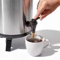 Commercial Beverage Dispenser - 10 Litres - Insulated - Stainless steel