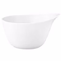 (2 pcs) SELTMANN WEIDEN | Handled Porcelain Cereal Bowl – 0.6L - White - Microwave/Dishwasher Safe