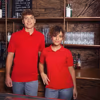 KARLOWSKY | Ladies Workwear Polo Shirt Basic – Red - 3XL - 100% Cotton - 60°C Wash