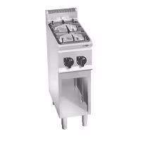 Fogón a gas de sobremesa - 9,5kW - 2 fuegos