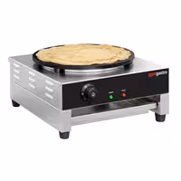 Commercial Crepe Maker - Single - Ø 400mm - incl. crepe spreader