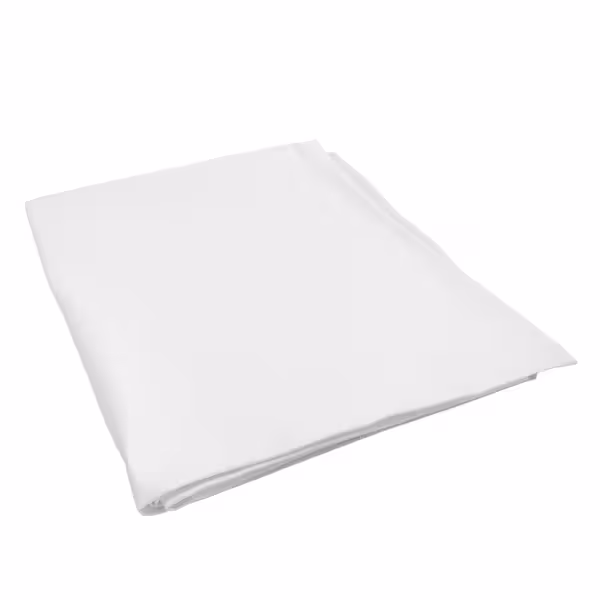 (5 pcs) Damask Square Tablecloth Tessin Atlas - Satin Band - 80x80cm - White
