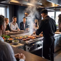 Plinski Teppanyaki roštilj - 12 kW - uključujući baznu jedinicu