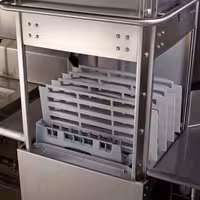 CAMBRO | CAMRACK® - Otvorena košara za pranje pladnjeva 1/1 - 500x500 mm - Siva boja