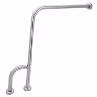 Kutni rukohvat 90° - inox (nehrđajući čelik) - 90° - duljina: 700 mm