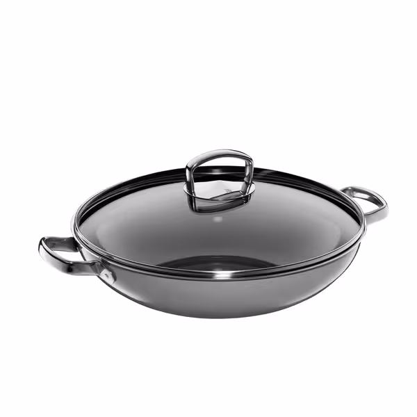 WMF Fusiontec Mineral - WOK - Ø 360mm - 7 liter - Platina