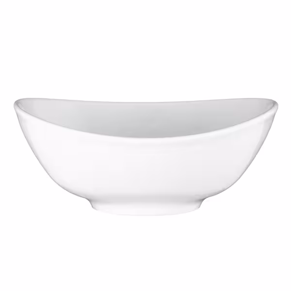 (4 adet) SELTMANN WEIDEN | Çorba kasesi - oval - 160x135 mm - Beyaz