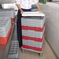 CAMBRO | CAMRACK® - Poklopac za košare - 500x500 mm - Siva boja