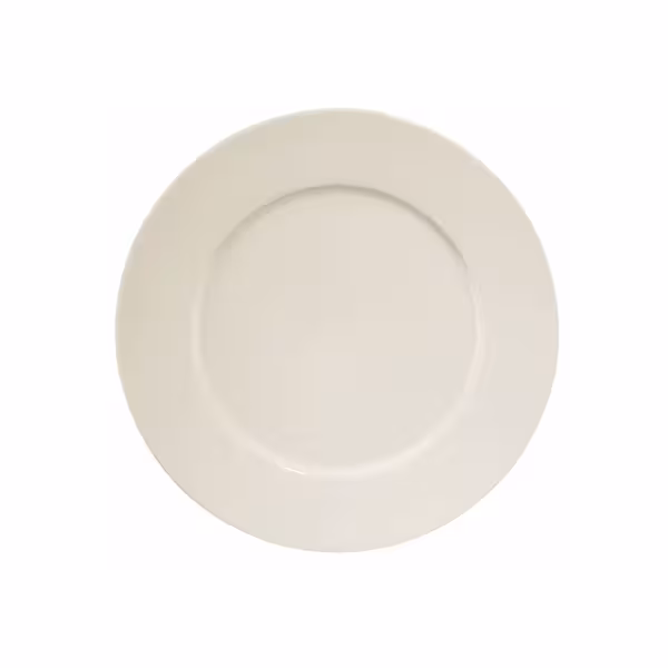 (24 adet) PERA Creme - Düz Tabak - Kare Düz - Porselen, 170x170mm, Krem