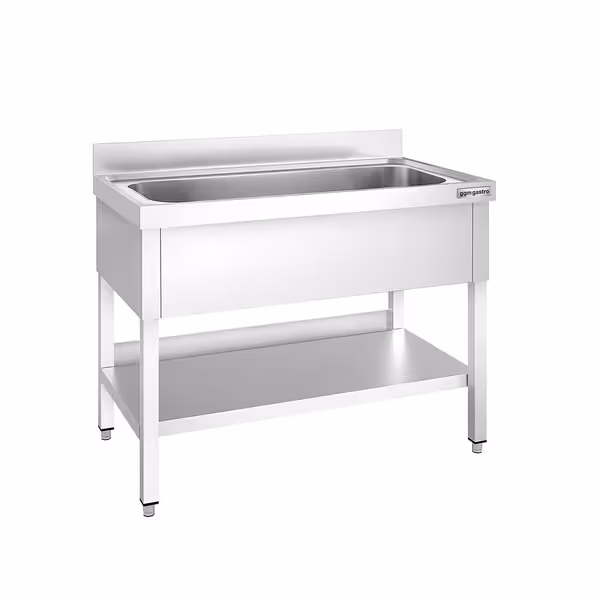 طاولة غسل الأواني PREMIUM - 1200 × 600 مم - بحوض واحد