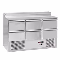 Pripremni rashladni pult Mini ECO - 1368x700 mm - 6 ladica - za 8x GN 1/6