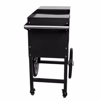 Popcorn Machine Cart - Black