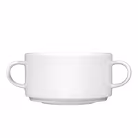 (6 adet) SELTMANN WEIDEN | Çorba Kasesi - 0,27 Litre - Beyaz/Sade