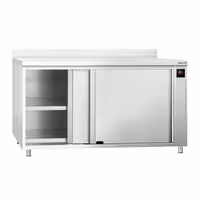 PREMIUM grijaći ormar – 1800 x 600 mm – s nadvratnikom i kliznim vratima – digitalni