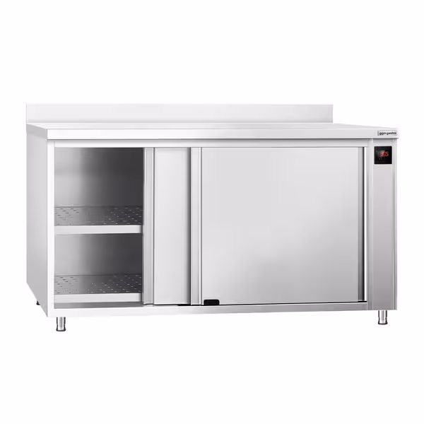 PREMIUM grijaći ormar – 1800 x 600 mm – s nadvratnikom i kliznim vratima – digitalni