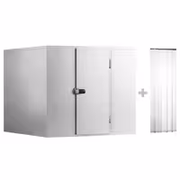 Cameră frigorifică de congelare din oțel inoxidabil - 2100x2100 mm - 6,12 m³