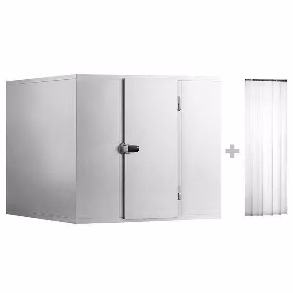Cameră frigorifică de congelare din oțel inoxidabil - 2100x2100 mm - 6,12 m³