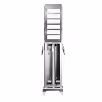 Prijenosni filter ulja za prženje - 80 l/min | 100 W | 220-240 V | 160x260x485 mm | do 180 °C | < 50 dB - nehrđajući čelik - za friteze od 20 l naviše
