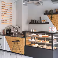 Commercial Espresso Machine - 2 Group - Manual - Pre-infusion System & 1 Steam Wand