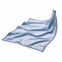 (10 kom) Krpa od mikrovlakana za poliranje čaša - 50 x 70 cm - Plava