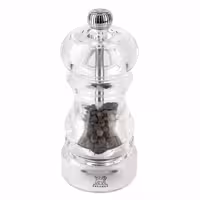PEUGEOT | NANCY Pepper Mill Grinder – Acrylic - 12 cm - 2-Stage SS Mechanism