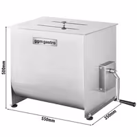 Miješalica za meso – 43 kg – 50 L – ručna