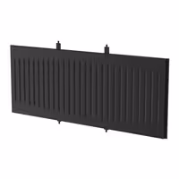 Bočne stranice (paneli) za kolica za posluživanje - 720x200x280 mm - boja crna - lako čišćenje - za kolica za posluživanje SWKP3