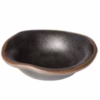 (12 adet) Ramekin (Sos Kasesi) - MARONE - Melamin - 40ml - yuvarlak - Ø115mm - Siyah/Kahverengi