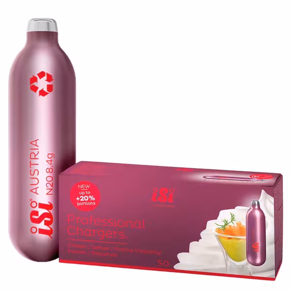 (50 bucăți) ISI | Capsule pentru distribuitor de frișcă - 8,4 g